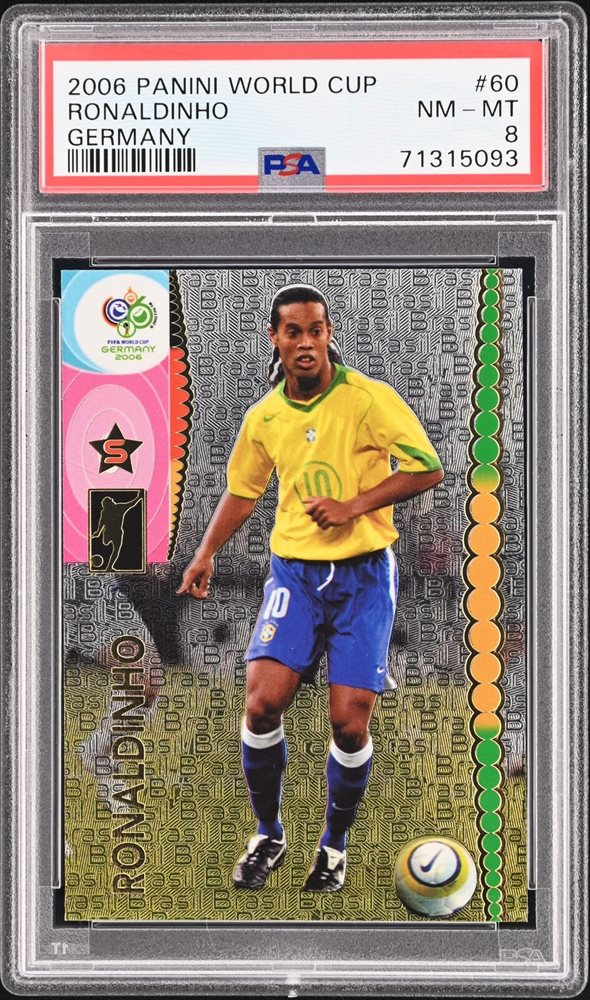 ロナウジーニョ　panini 2006ワールドカップ Auction Prices Realized Soccer Cards 2006 PANINI WORLD CUP