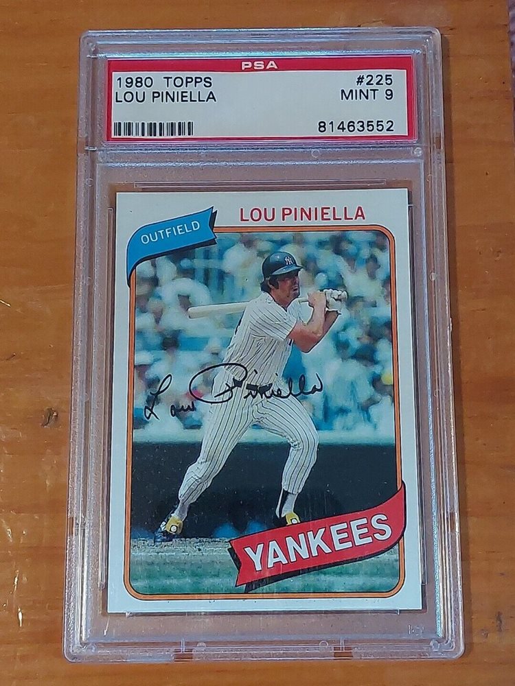 Auction Prices Realized Baseball Cards 1980 TOPPS Lou Piniella