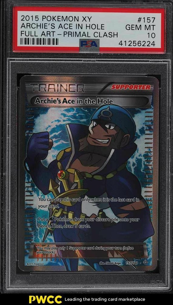 【PSA10】アオギリの切り札 SR ARCHIE.ACE IN HOLE PSA10】アオギリの切り札 SR ARCHIE.ACE IN HOLE - メルカリ