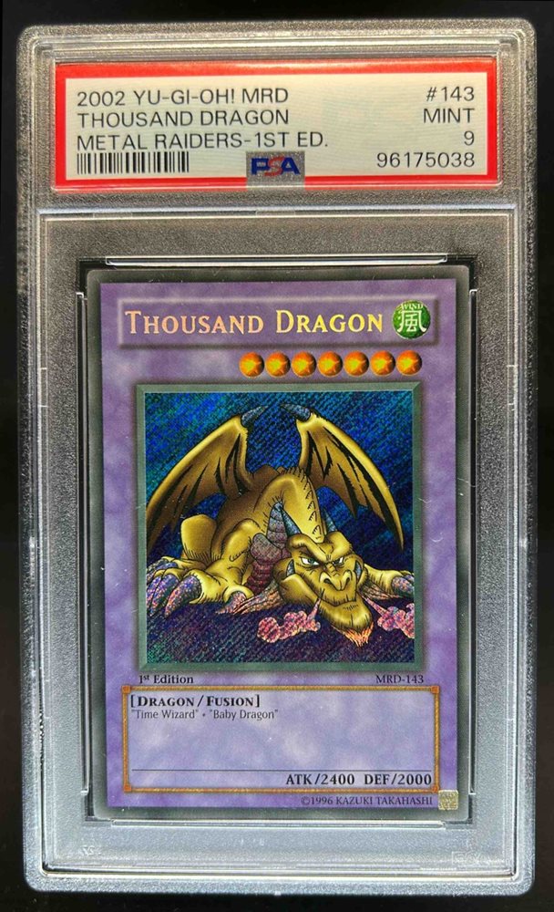 1999年 千年竜　THOUSAND DRAGON PSA10 TEN THOUSAND DRAGON BLAR-EN10k 1st Edition PSA 10 Gem Mint