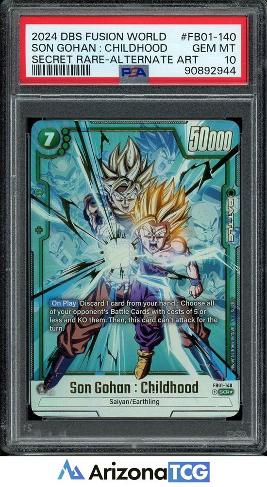 Auction Prices Realized Tcg Cards 2024 DRAGON BALL SUPER