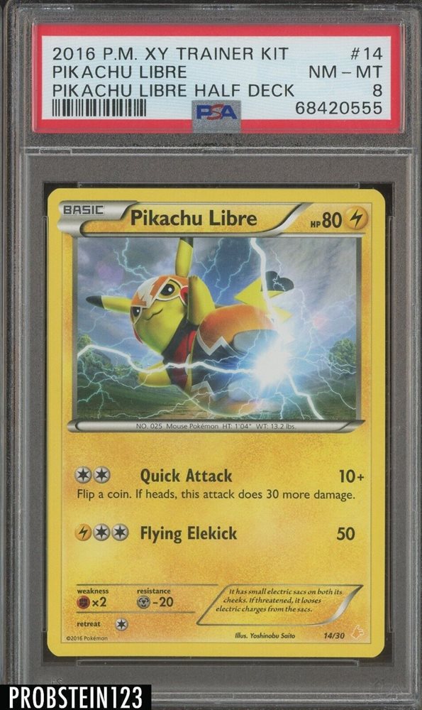 eBay Auction Item 364098926667 Tcg Cards 2016 Pokemon Xy Trainer Kit  Pikachu Libre Half Deck