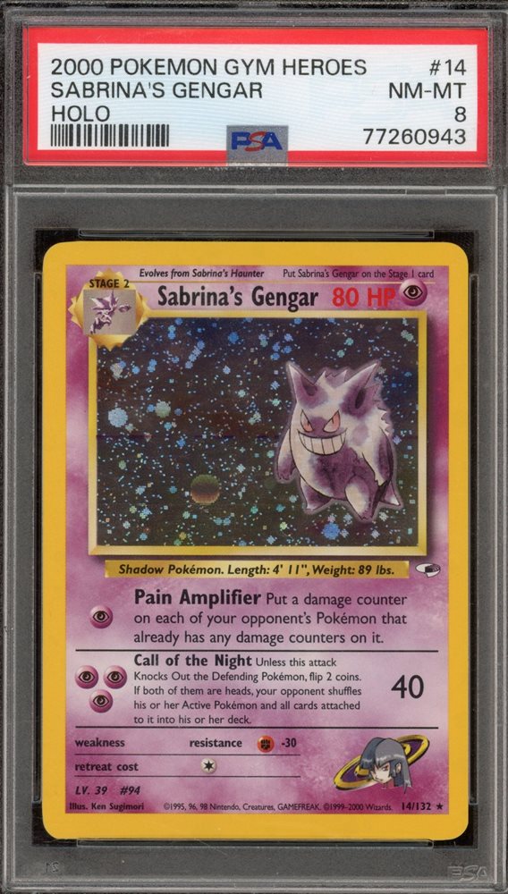Auction Prices Realized Tcg Cards 2000 POKEMON GYM HEROES
