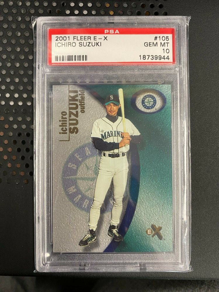 シングルカード MLB - ICHIRO 2001 FLEER LEGACY  Ichiro PSA 9 Auction Prices Realized Baseball Cards 2001 FLEER Ichiro