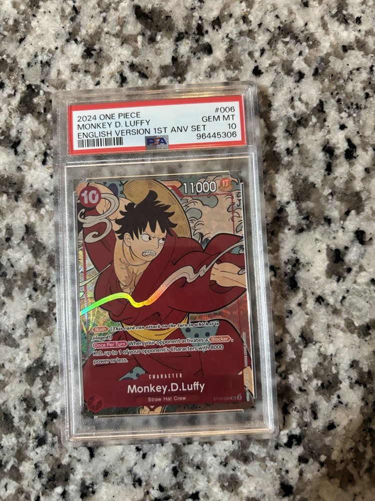 Auction Prices Realized Tcg Cards 2024 ONE PIECE ENGLISH VERSION