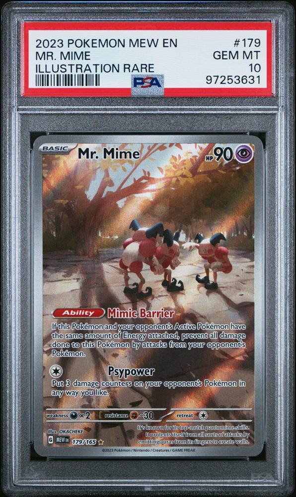 Auction Prices Realized Tcg Cards 2023 POKEMON MEW EN-151 Mr