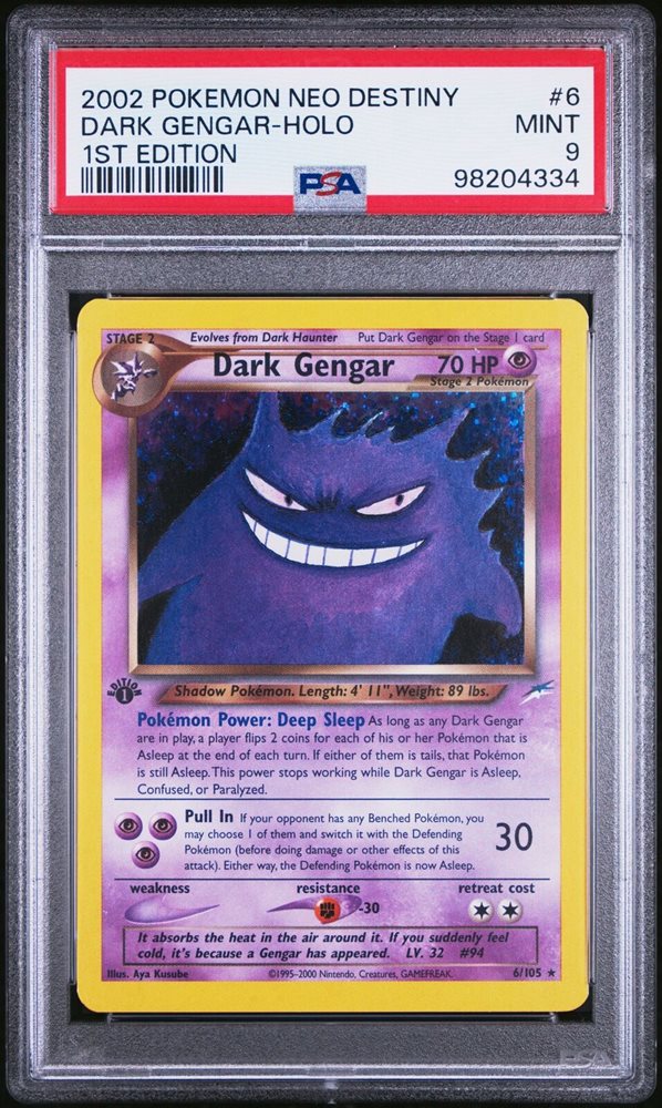Auction Prices Realized Tcg Cards 2002 POKEMON NEO DESTINY