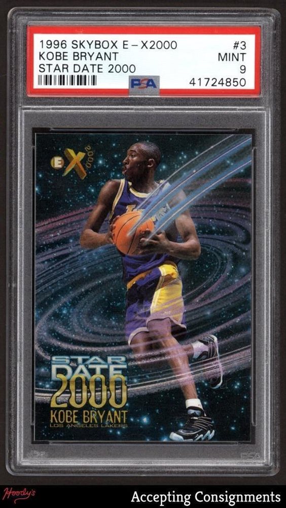1996-97 Skybox E-X2000 Star Date 2000 #3 Kobe Bryant RC