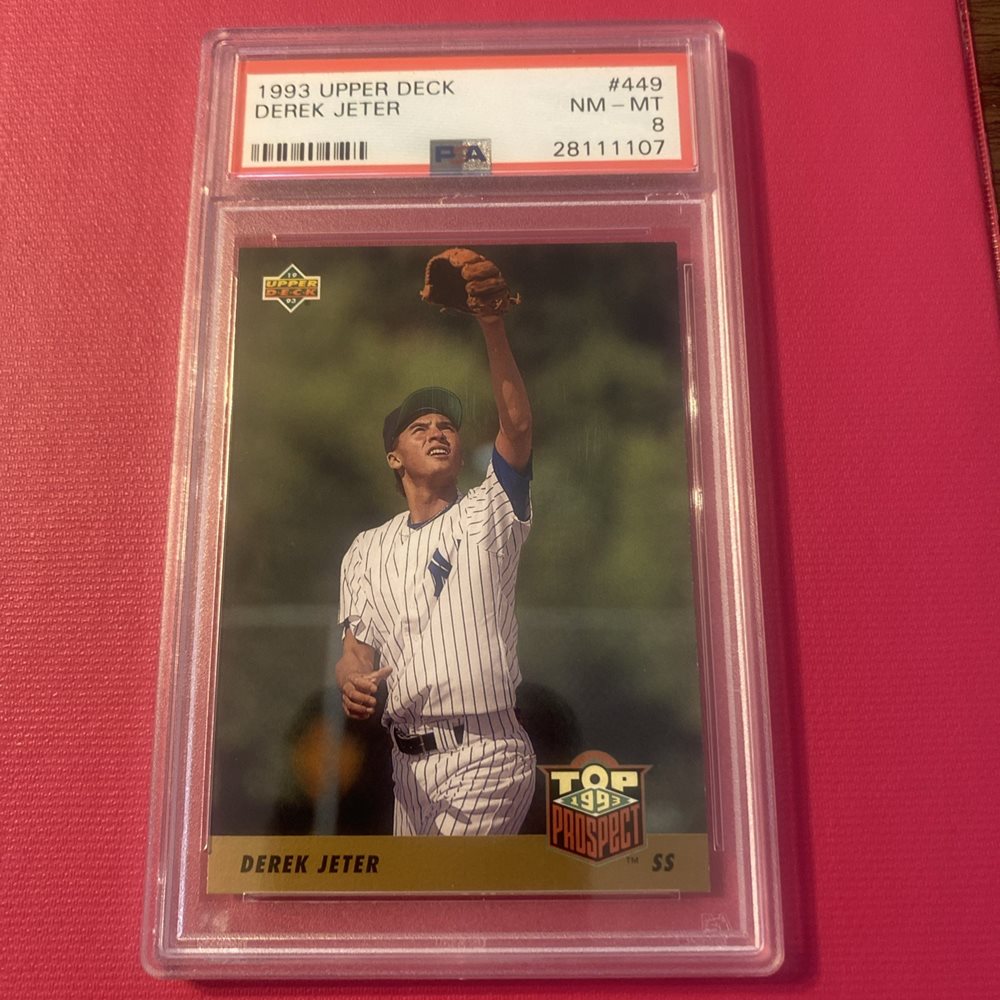 1993 デレク・ジータ　psa7 Auction Prices Realized Baseball Cards 1993 SELECT Derek Jeter