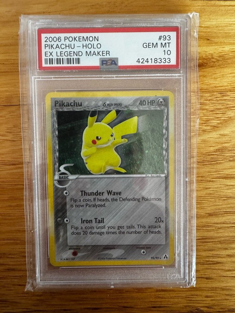 eBay Auction Item 267115107684 Tcg Cards 2006 Pokemon Ex Legend Maker