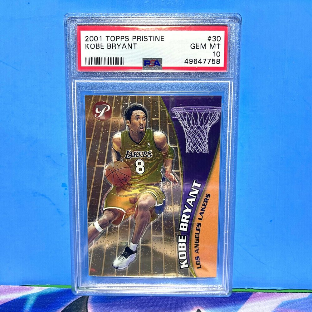 2001 Topps Pristine Kobe Bryant PSA10