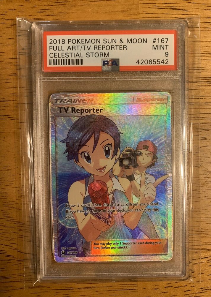 tv reporter pokemon card price Giacomo (182/193) [Scarlet & Violet: Paldea Evolved] main image 1