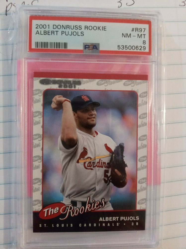 Auction Prices Realized Baseball Cards 2001 Donruss Rookies Albert 