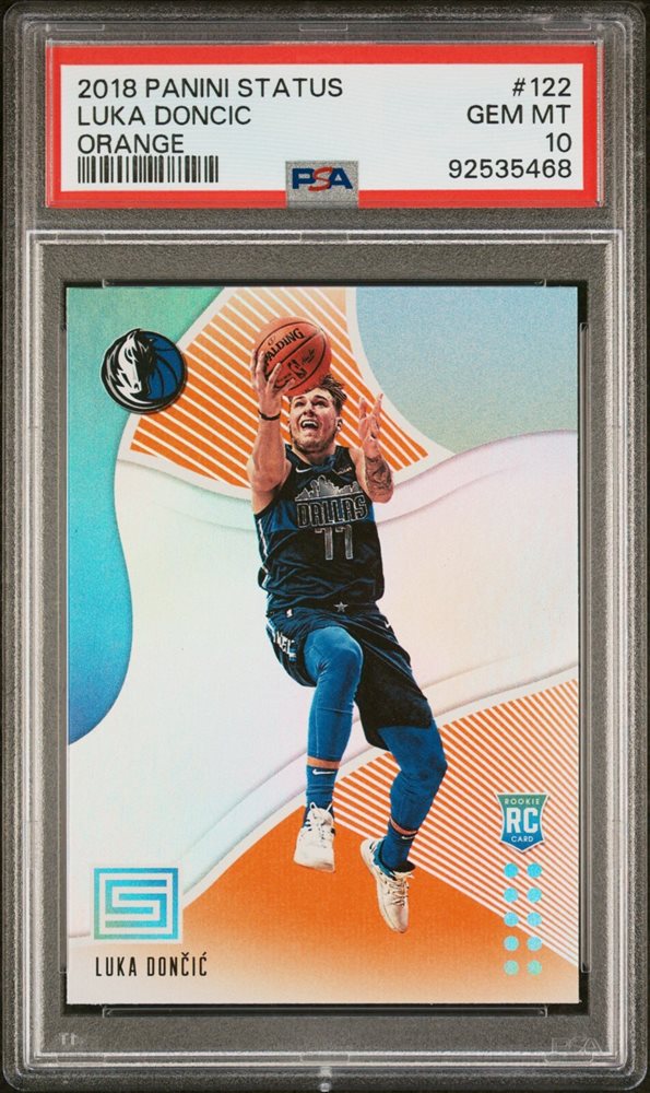 その他 LUKA DONCIC STATUS RC 2018 PSA9 Auction Prices Realized Basketball Cards 2018 PANINI STATUS