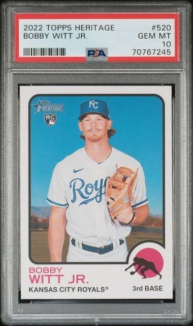 その他 MLB Bobby Witt Jr. PSA10 PSA 10 BOBBY WITT JR. 2022 Bowman Chrome SAPPHIRE Edition