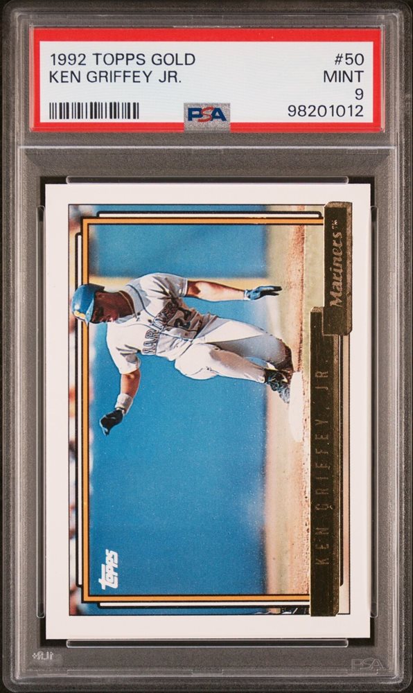 Ken Griffey Jr. サイン入りカード 1992 グリフィー ken griffey ケングリフィーjr 直筆サインカード 世界75枚限定