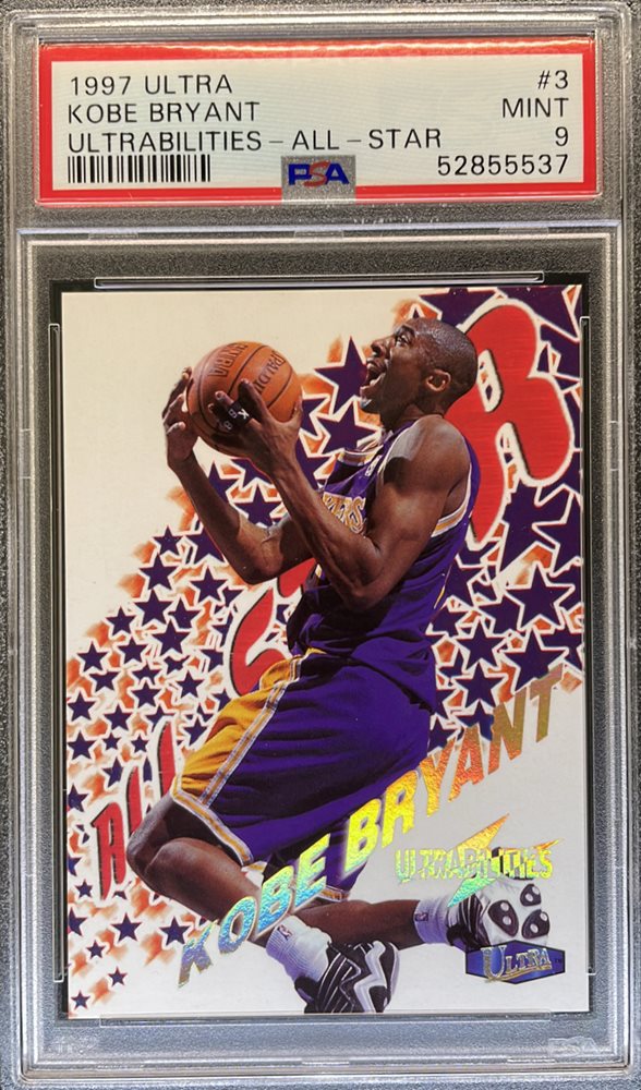 NBA Kobe Bryant　Ultrabilities All-Star Auction Prices Realized Basketball Cards 1997 ULTRA