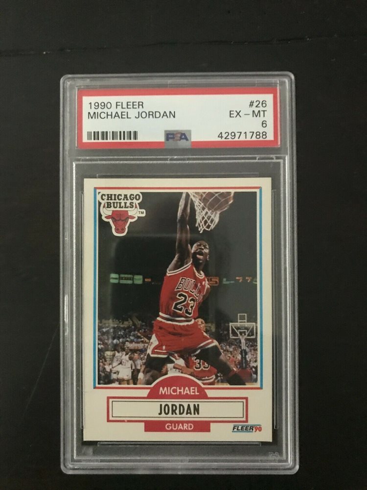 1990 fleer basketball cards michael jordan