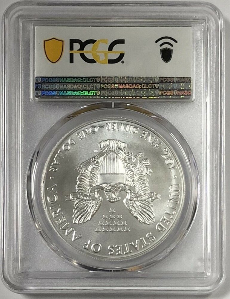 2020 (P) $1 American Silver Eagle PCGS MS70 Emergency Production