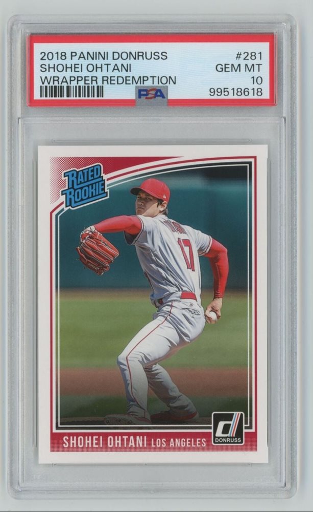 その他 MLB Shohei Ohtani Donruss PSA10 Auction Prices Realized Baseball Cards 2018 PANINI DONRUSS