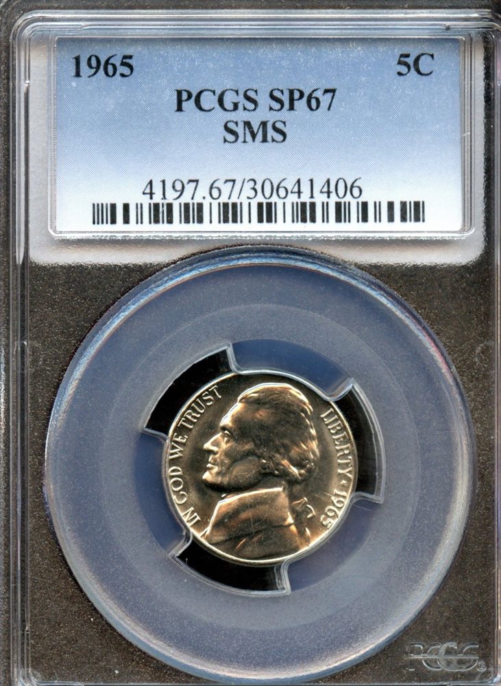 1976-D Jefferson Nickel 5c ~ PCGS MS65 ~ STUNNING!