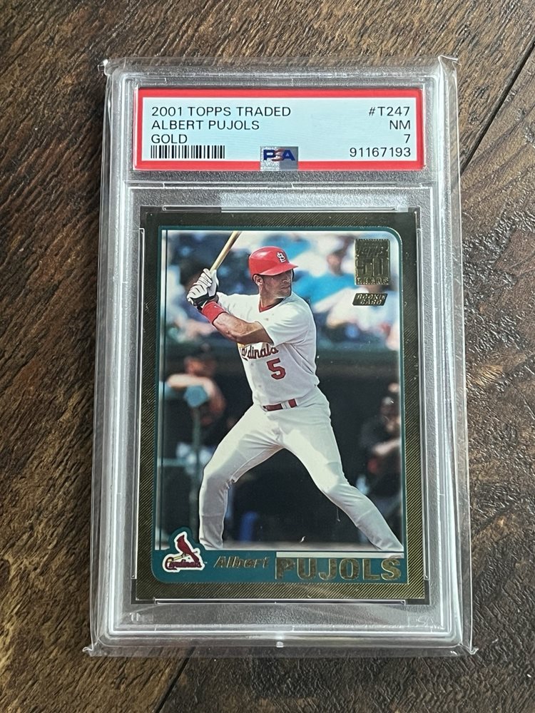 Auction Prices Realized Baseball Cards 2001 TOPPS TRADED Albert Pujols