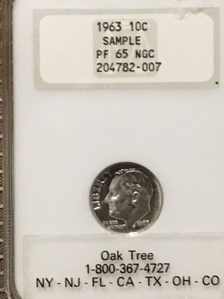 1963 Proof Roosevelt Dime certified PF 68 Cameo by NGC!