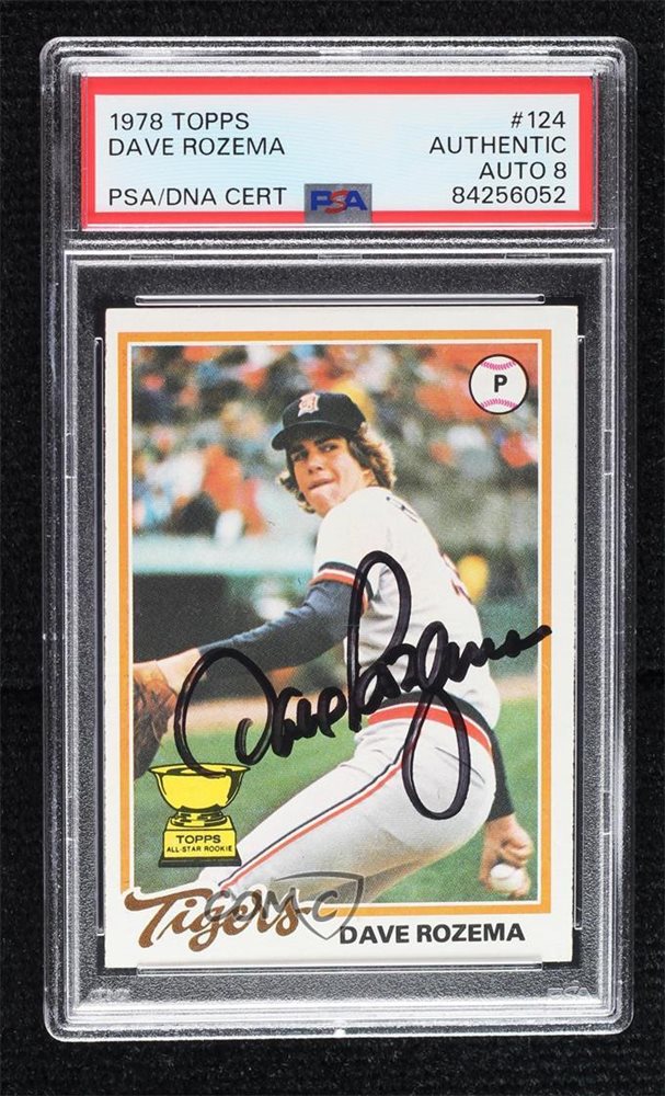 Auction Prices Realized Baseball Cards 1978 TOPPS Dave Rozema