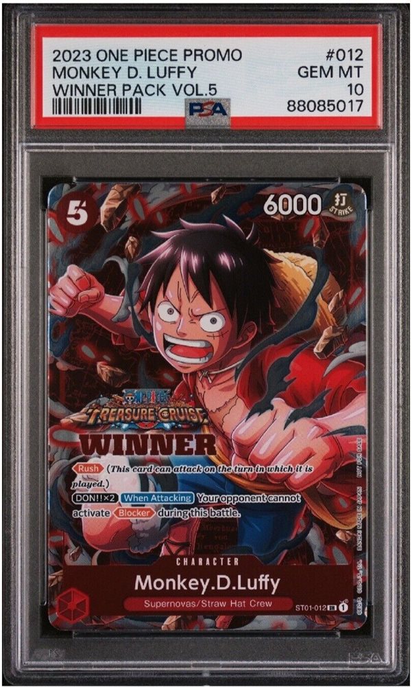 Auction Prices Realized Tcg Cards 2023 ONE PIECE PROMOS