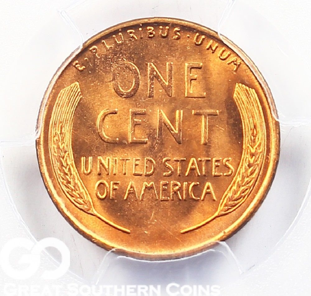 1953-D BU Lincoln Wheat Cent Penny PCGS MS66RD Red 1c Unc Coin RD MS66 US