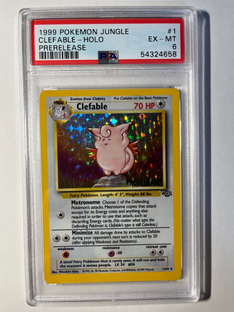 Clefable 17/64 Non-Holo Jungle Set Rare Pokmon Card Near Mint Fast Shipping Clefable 17/64 Non-Holo Jungle Set Rare Pokmon Card Near Mint Fast Shipping