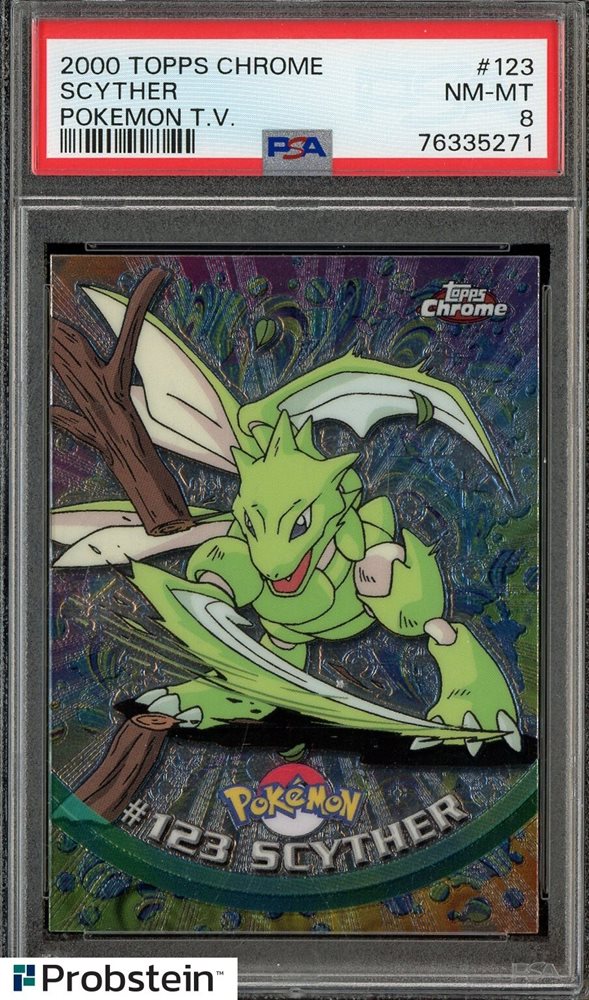 Auction Prices Realized Tcg Cards 2000 TOPPS CHROME POKEMON T.V.