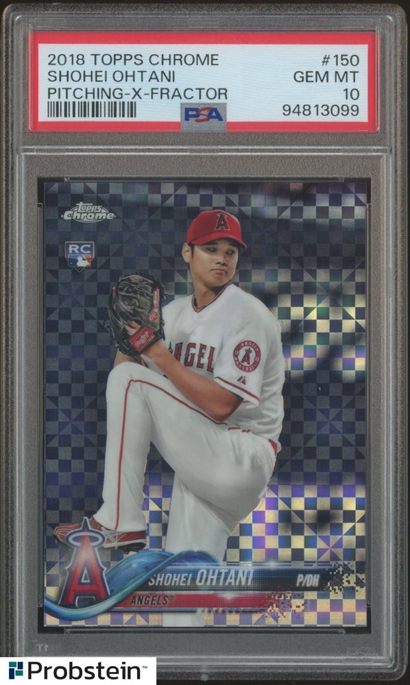 Auction Prices Realized Baseball Cards 2018 TOPPS CHROME Shohei Ohtani