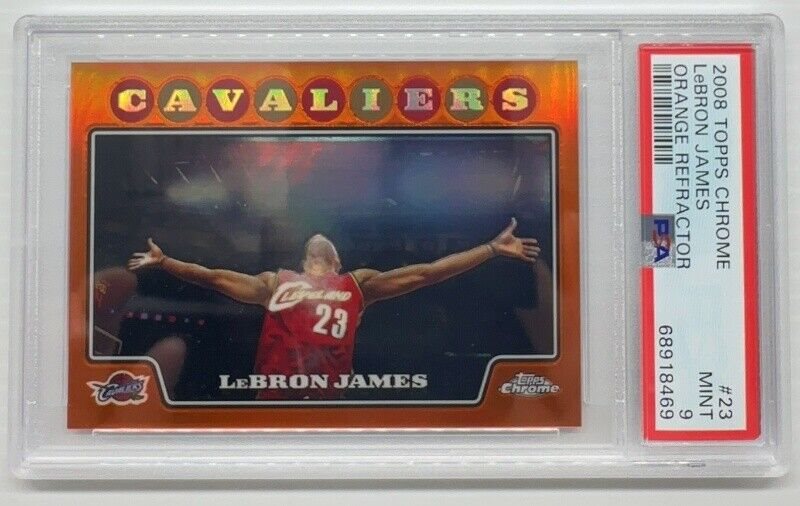 Auction Prices Realized Basketball Cards 2008 TOPPS CHROME Lebron