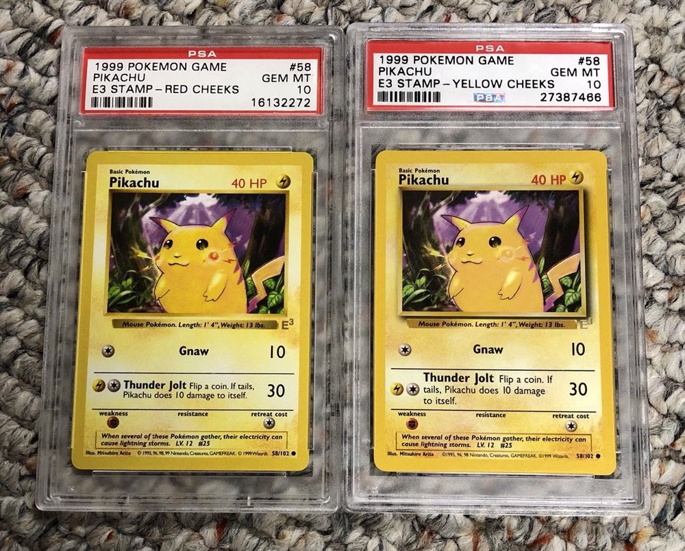 PSA 10 Pokemon E3 Pikachu Red Cheek Yellow Cheeks Promo