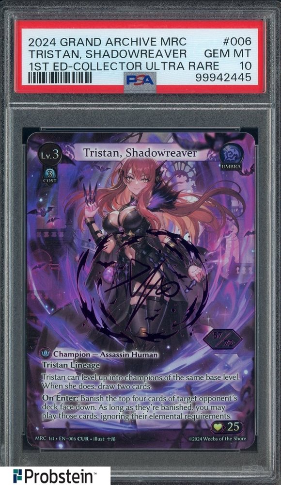 その他 Grand Archive Tristan, Shadowreaver Foil Auction Prices Realized Tcg Cards 2024 GRAND ARCHIVE MERCURIAL
