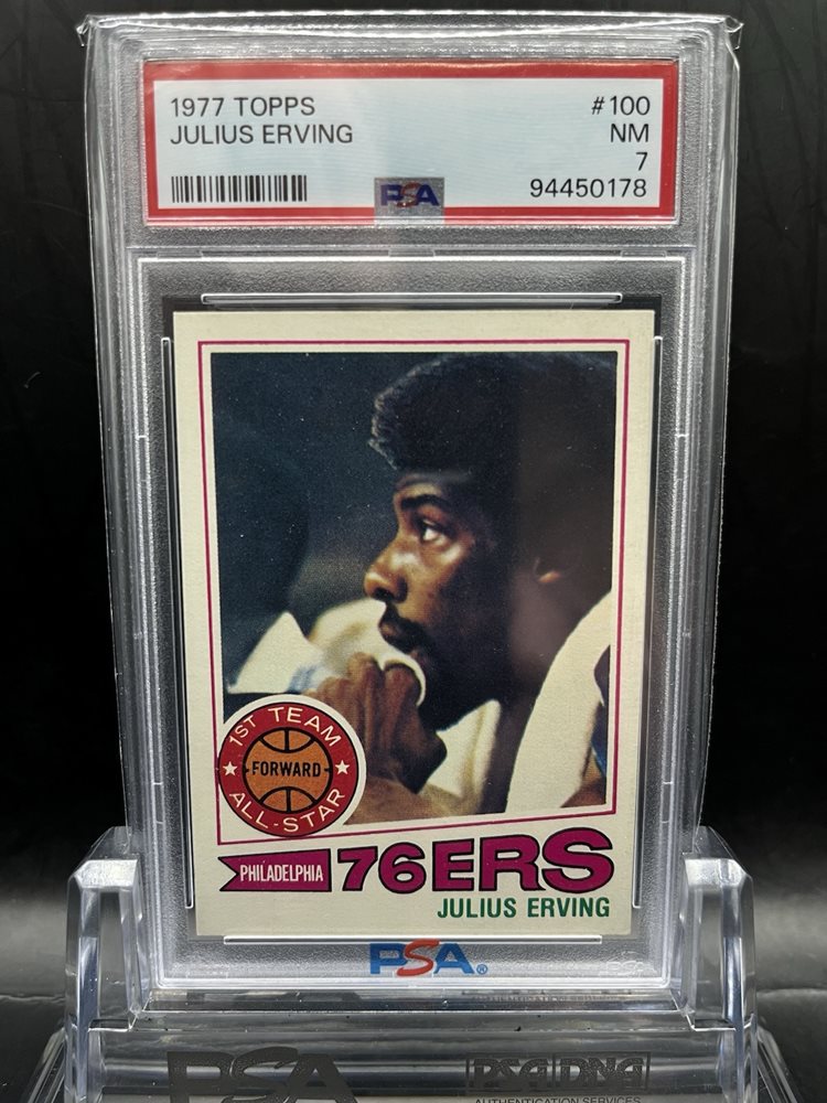 Auction Prices Realized Basketball Cards 1977 TOPPS Julius
