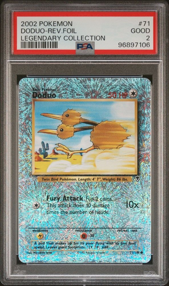 pokemon doduo card Doduo, Number 48; Trading Card