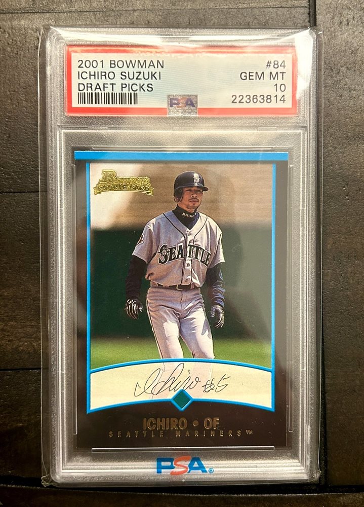 2001 BOWMAN DRAFT ICHIRO PSA 10 RC イチロー Auction Prices Realized Baseball Cards 2001 BOWMAN DRAFT PICKS
