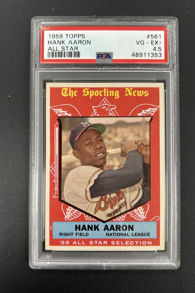 Auction Prices Realized Baseball Cards 1959 TOPPS Hank Aaron