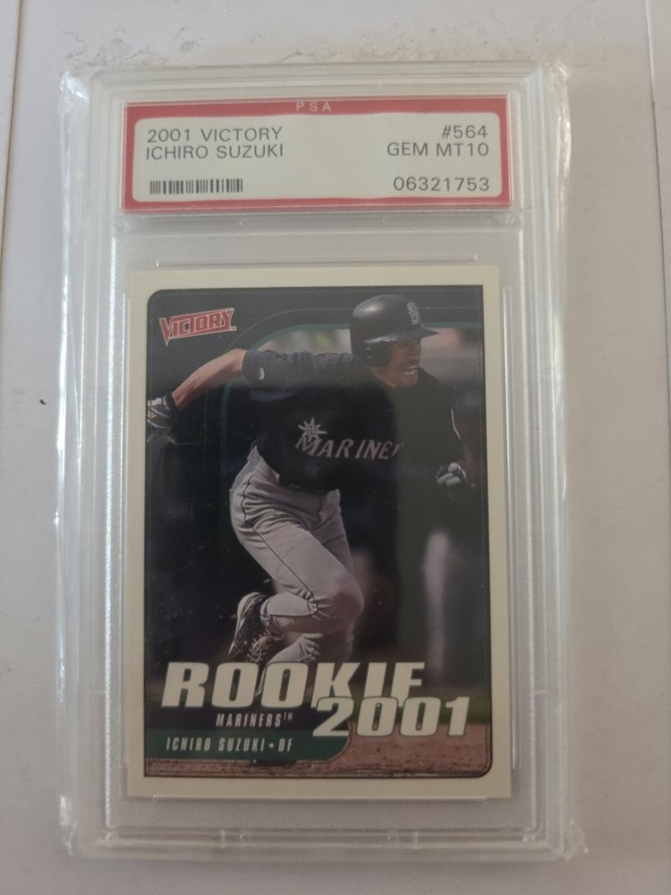 2001 UD VICTORY ICHIRO BGS GEM BAT イチロー 2001 Upper Deck Victory Ichiro Suzuki Rookie #564 Mariners