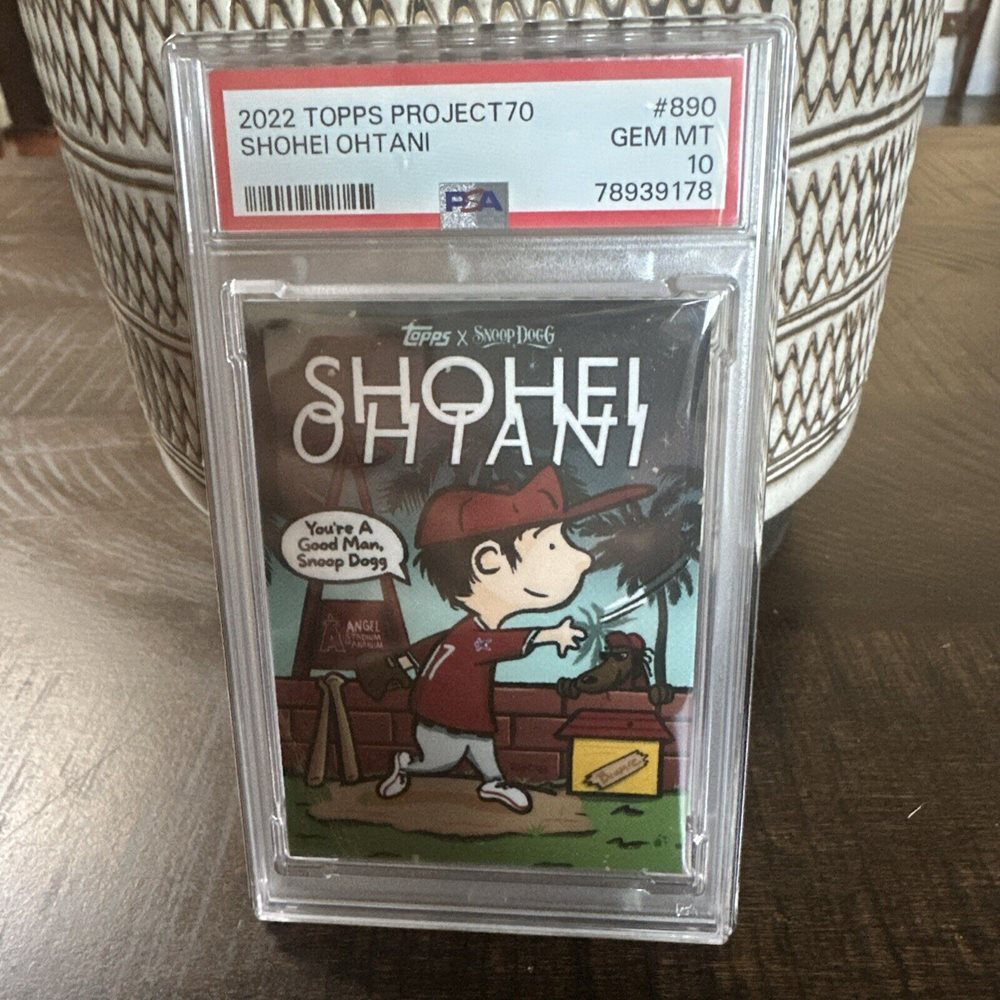 TOPPS Project70 #890 Shohei Ohtani by Snoop Dogg & #891 Dave