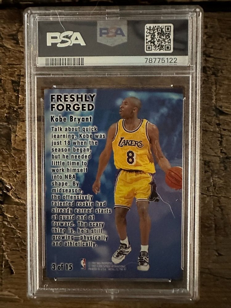 eBay Auction Item 196023789434 Basketball Cards 1996 Metal Freshly 