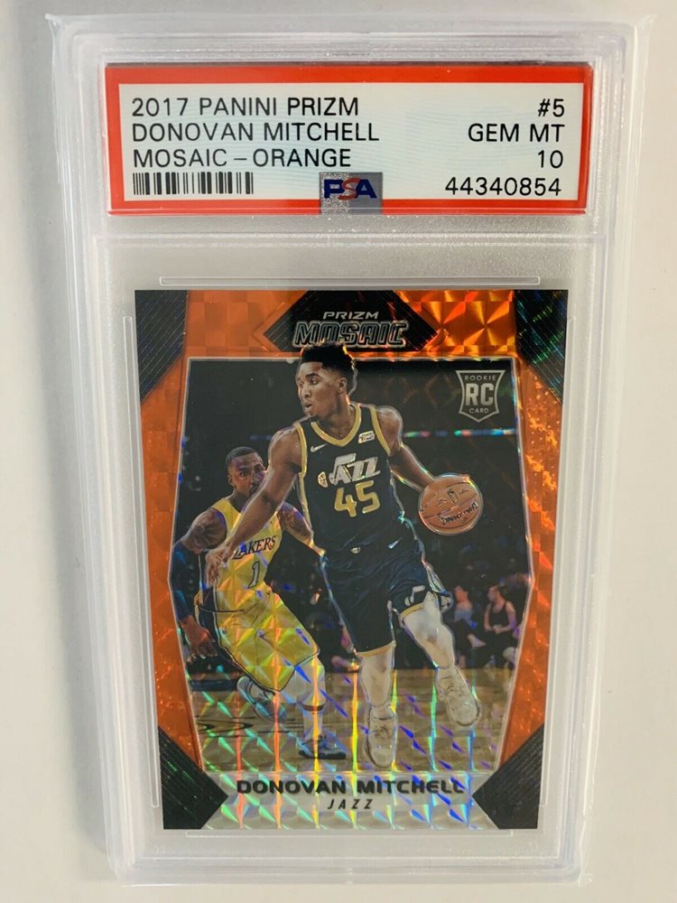 PSA10 ドノバンミッチェル ホロシルバープリズム 2017オプティック Donovan Mitchell 2017 Prizm #117 Silver Price Guide - Sports