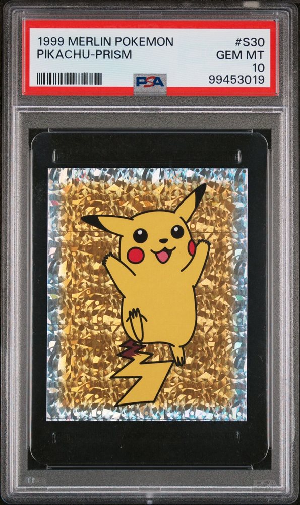 Auction Prices Realized Tcg Cards 1999 MERLIN POKEMON