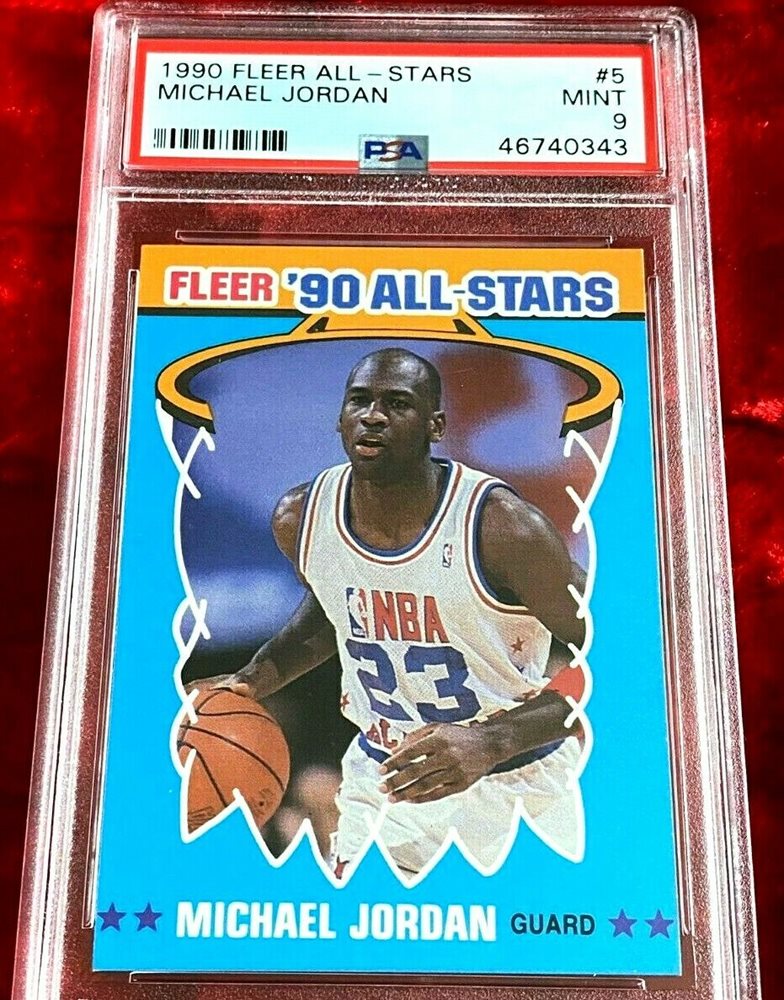 1990 fleer basketball cards michael jordan