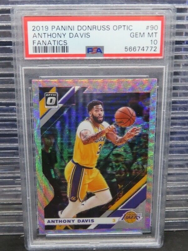 その他 2019 PANINI NBA ANTHONY DAVIS PSA10 2019 Panini Chronicles Anthony Davis Lakers Silver Prizm