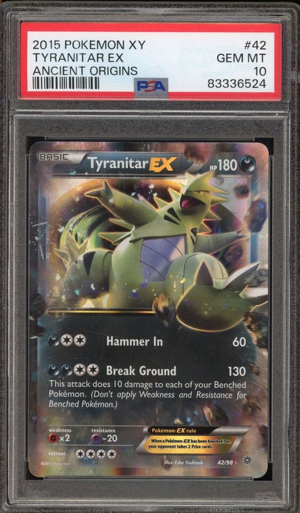 Auction Prices Realized Tcg Cards 2015 POKEMON XY ANCIENT ORIGINS