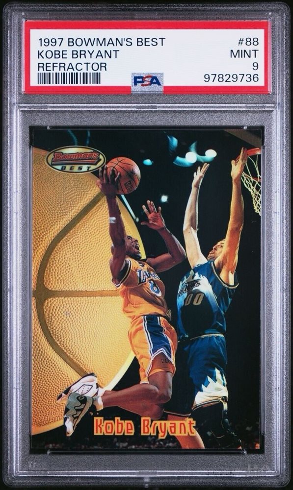 コービー・ブライアント1997 Bowman's Refractor Auction Prices Realized Basketball Cards 1997 BOWMAN'S BEST