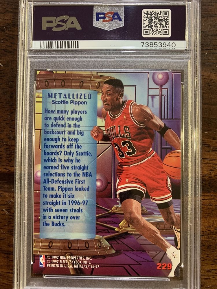 ★パック未封入 1996 S.ピッペン 「Hardcourt Heroics」 Members Only スタジアム 会員限定 Scottie Pippen FOIL 1996-97 Skybox Z Force Big Men Of Court #9 Scottie Pippen | eBay